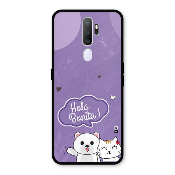 Hola Bonita Metal Back Case for Oppo A5 (2020)