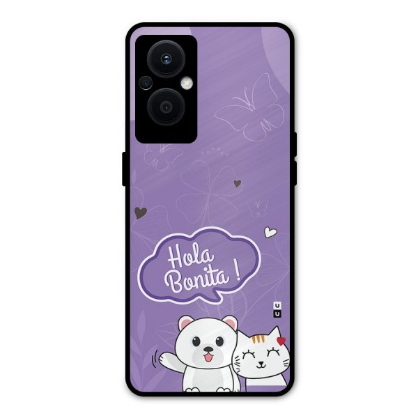 Hola Bonita Metal Back Case for Oppo F21s Pro 5G