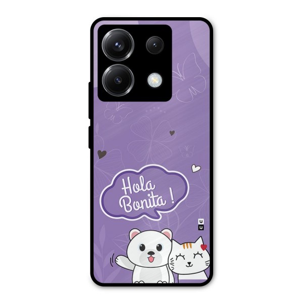 Hola Bonita Metal Back Case for Poco X6
