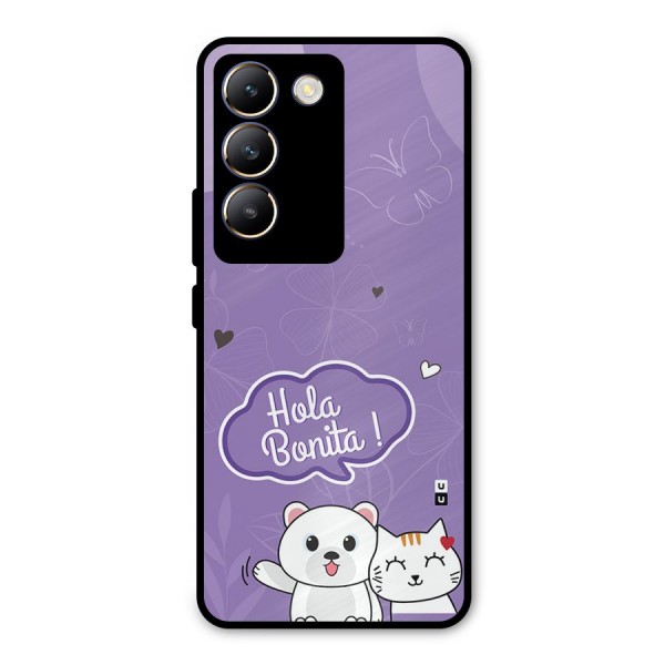 Hola Bonita Metal Back Case for Vivo Y200e