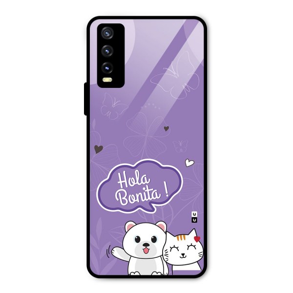 Hola Bonita Metal Back Case for Vivo Y20i