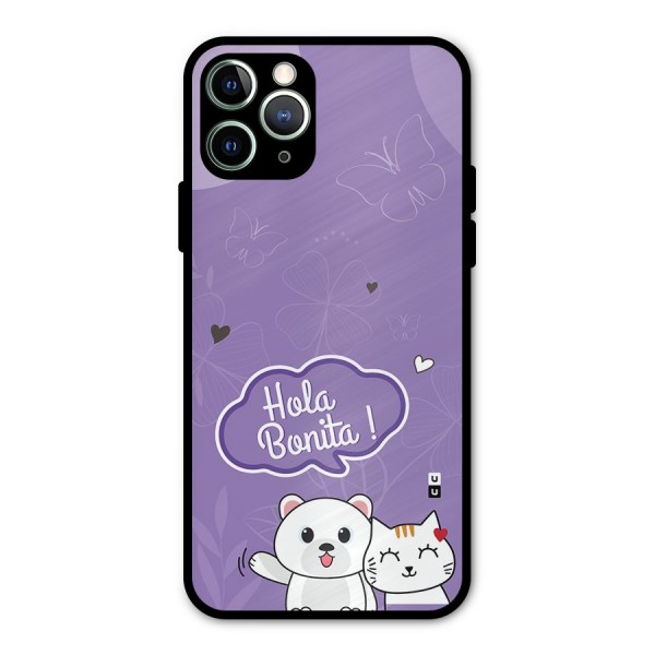 Hola Bonita Metal Back Case for iPhone 11 Pro Max