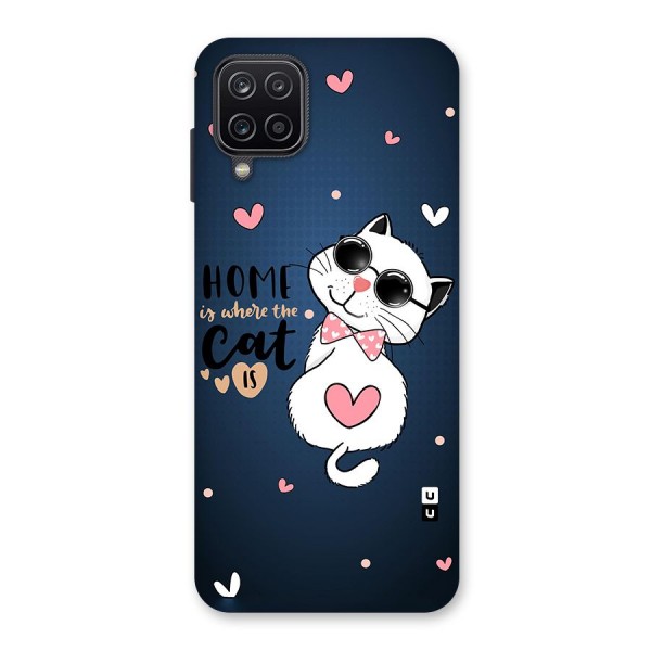 Home Where Cat Back Case for Galaxy A12