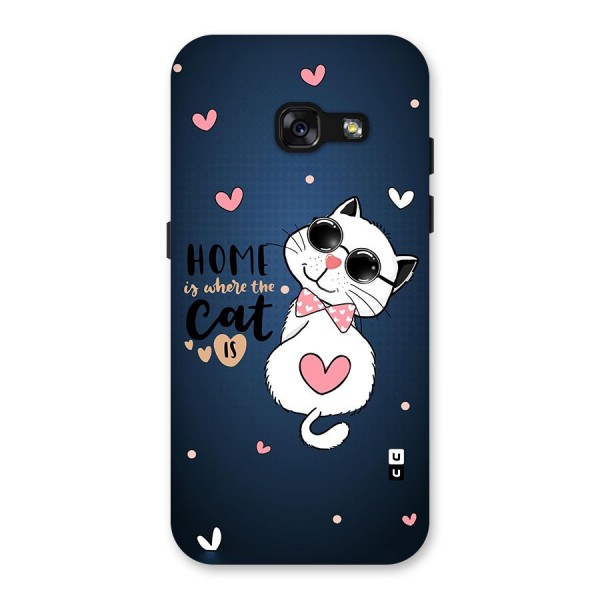 Home Where Cat Back Case for Galaxy A3 (2017)