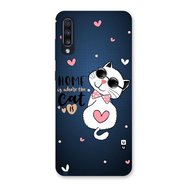Home Where Cat Back Case for Galaxy A70s