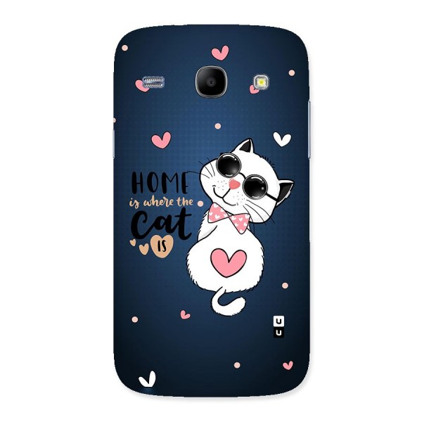Home Where Cat Back Case for Galaxy Core