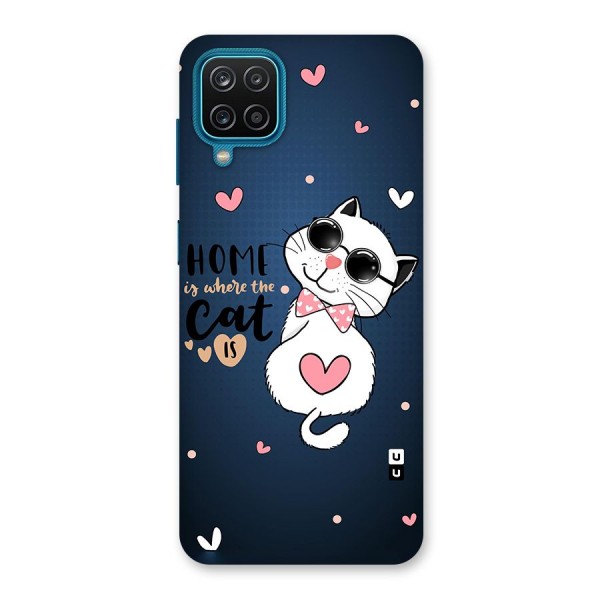Home Where Cat Back Case for Galaxy F12