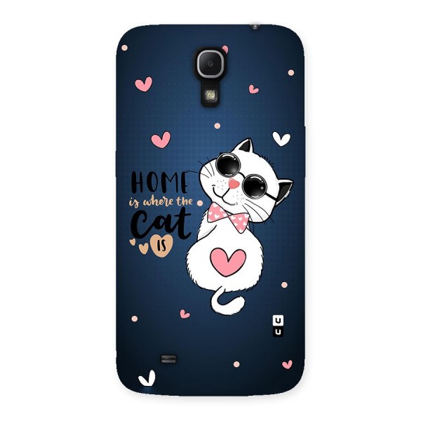 Home Where Cat Back Case for Galaxy Mega 6.3