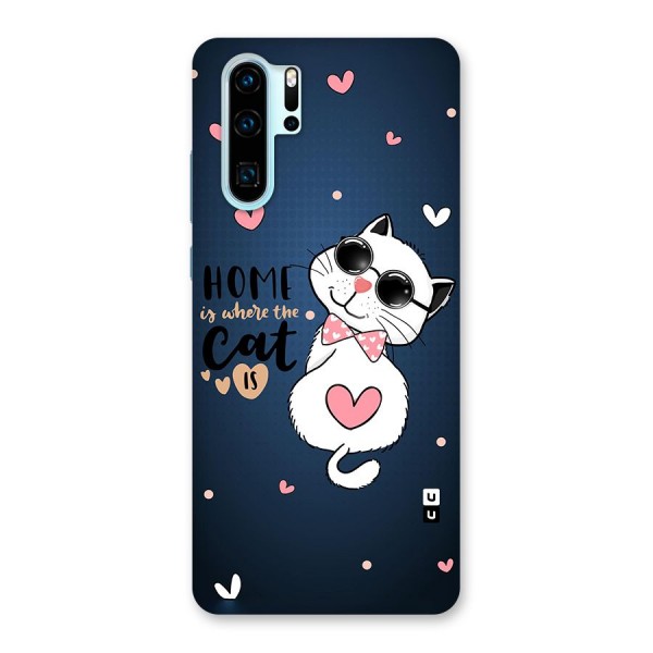 Home Where Cat Back Case for Huawei P30 Pro