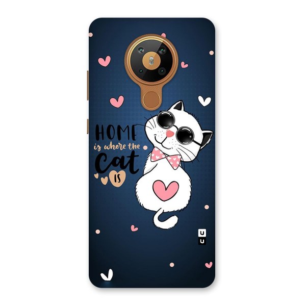 Home Where Cat Back Case for Nokia 5.3