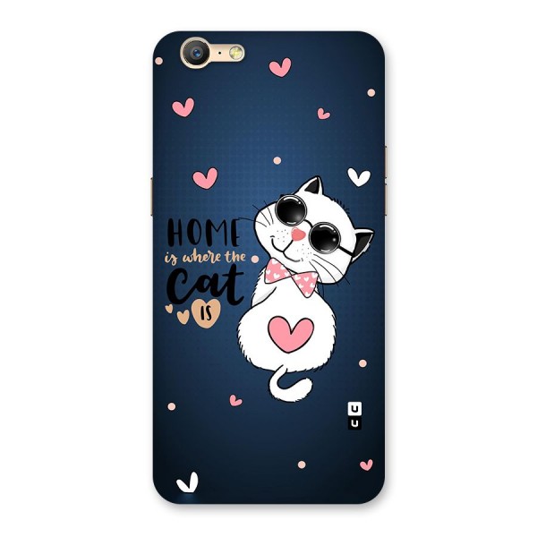 Home Where Cat Back Case for Oppo A39