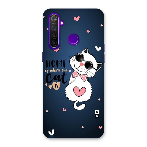 Home Where Cat Back Case for Realme 5 Pro