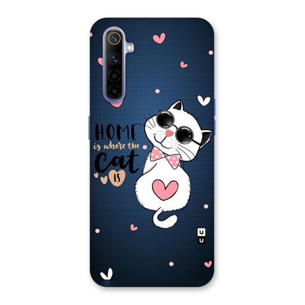 Home Where Cat Back Case for Realme 6