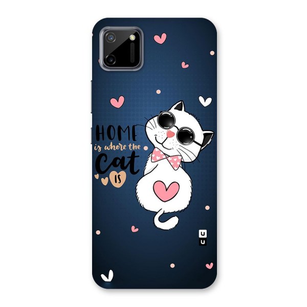 Home Where Cat Back Case for Realme C11