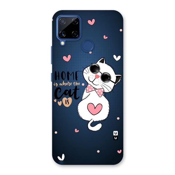 Home Where Cat Back Case for Realme C15