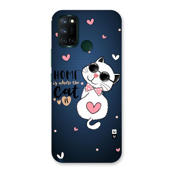 Home Where Cat Back Case for Realme C17