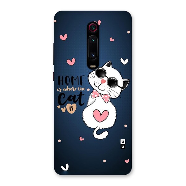 Home Where Cat Back Case for Redmi K20 Pro