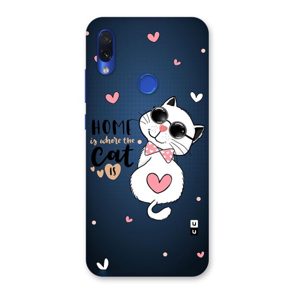 Home Where Cat Back Case for Redmi Note 7