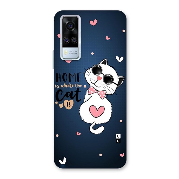 Home Where Cat Back Case for Vivo Y31
