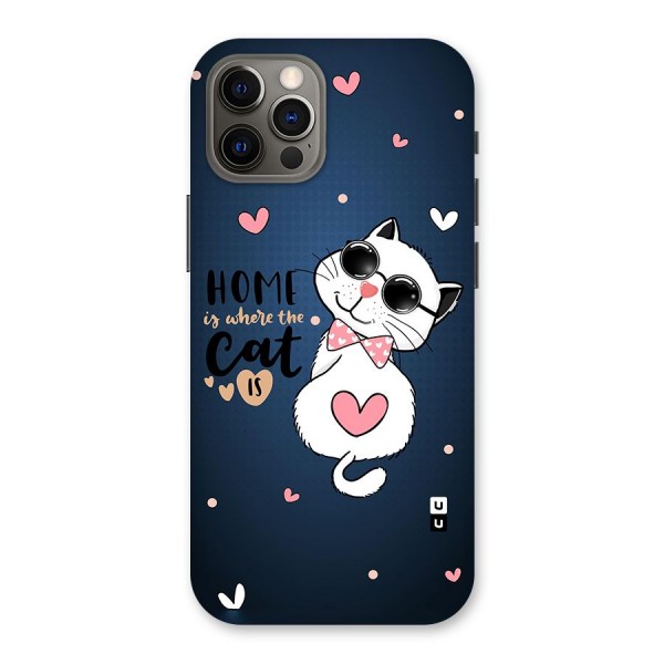 Home Where Cat Back Case for iPhone 12 Pro