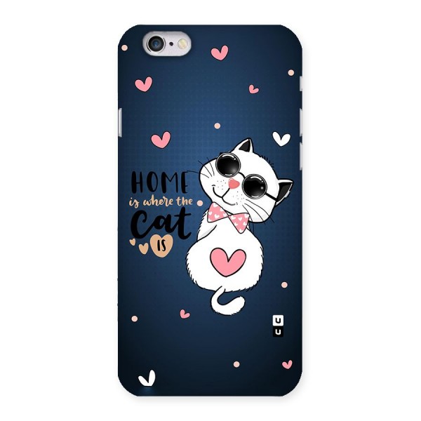 Home Where Cat Back Case for iPhone 6 6S