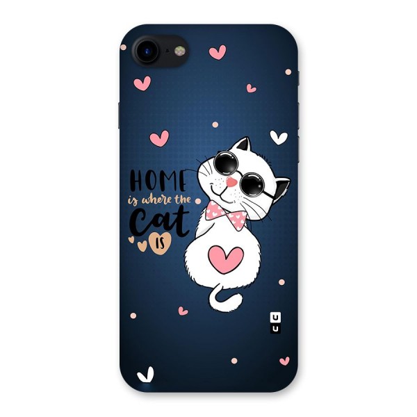 Home Where Cat Back Case for iPhone SE 2020