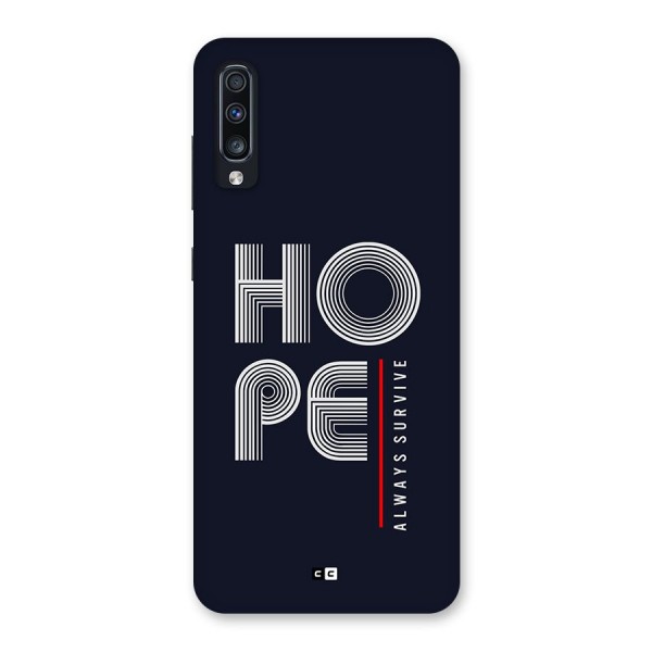Hope Survives Back Case for Galaxy A70