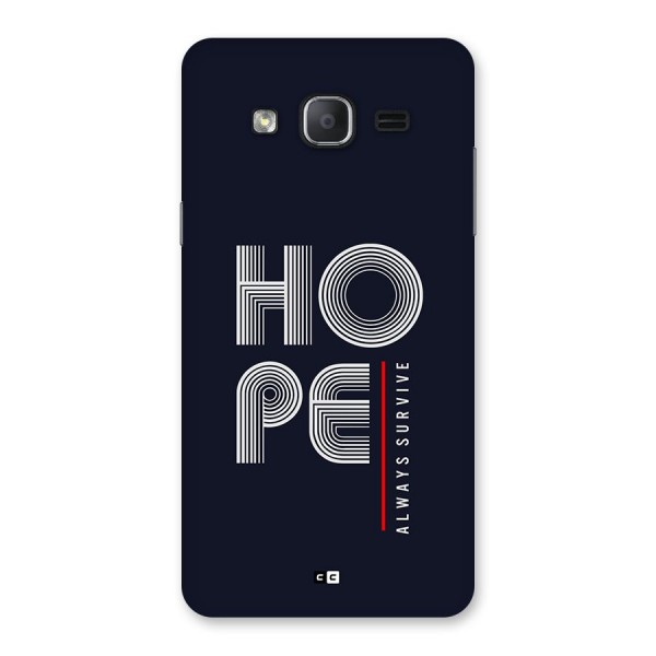 Hope Survives Back Case for Galaxy On7 Pro