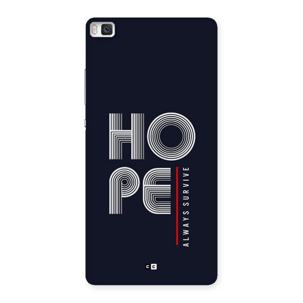 Hope Survives Back Case for Huawei P8