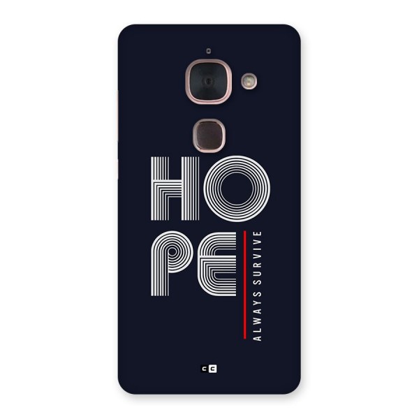 Hope Survives Back Case for Le Max 2