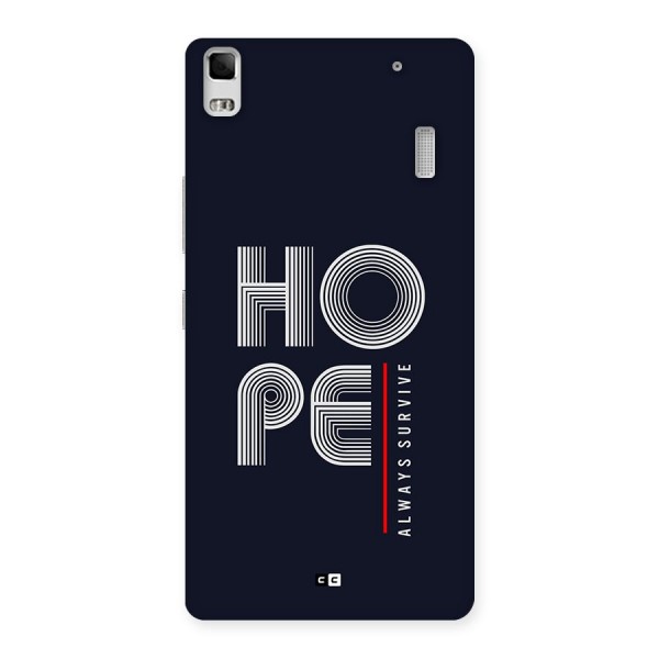 Hope Survives Back Case for Lenovo K3 Note
