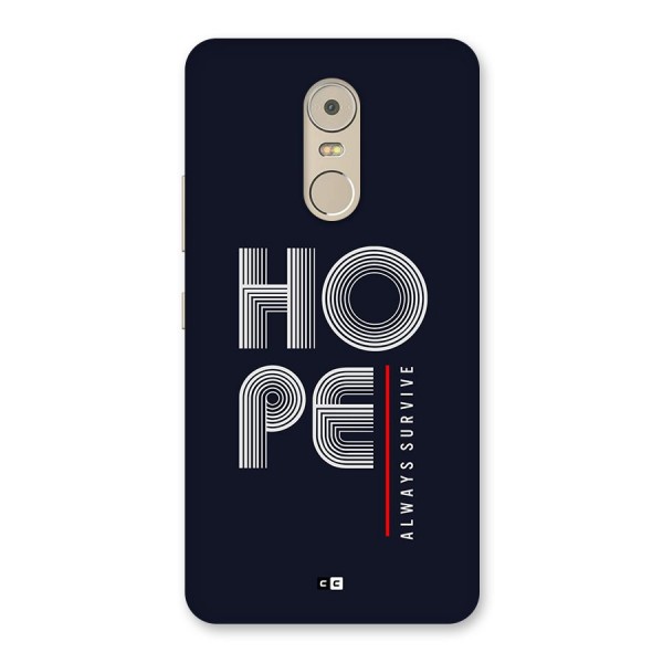 Hope Survives Back Case for Lenovo K6 Note