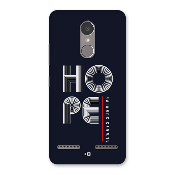 Hope Survives Back Case for Lenovo K6 Power