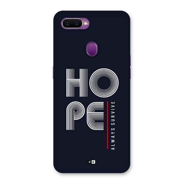 Hope Survives Back Case for Oppo F9