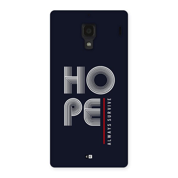 Hope Survives Back Case for Redmi 1s