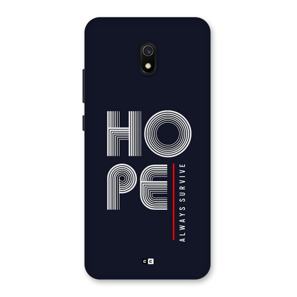 Hope Survives Back Case for Redmi 8A