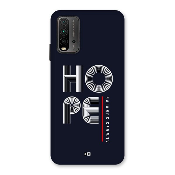 Hope Survives Back Case for Redmi 9 Power