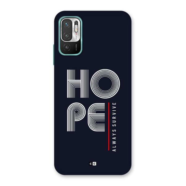Hope Survives Back Case for Redmi Note 10T 5G