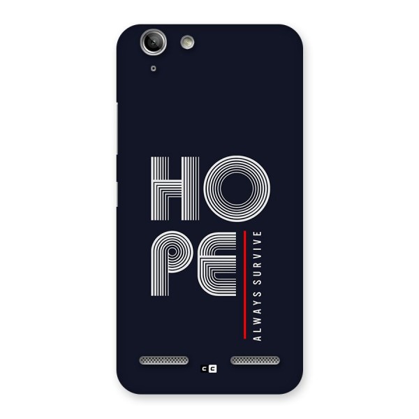 Hope Survives Back Case for Vibe K5 Plus