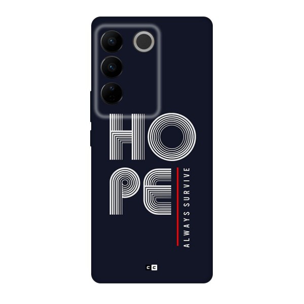 Hope Survives Back Case for Vivo V27