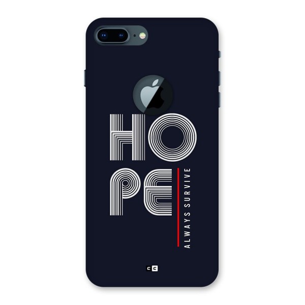 Hope Survives Back Case for iPhone 7 Plus Logo Cut