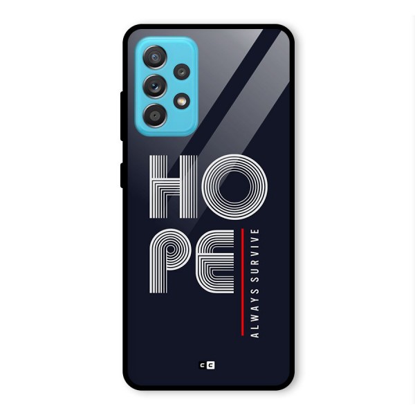 Hope Survives Glass Back Case for Galaxy A52