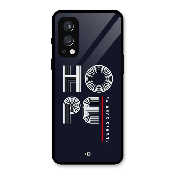 Hope Survives Glass Back Case for OnePlus Nord 2 5G