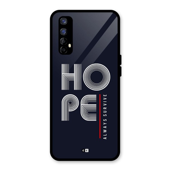 Hope Survives Glass Back Case for Realme Narzo 20 Pro