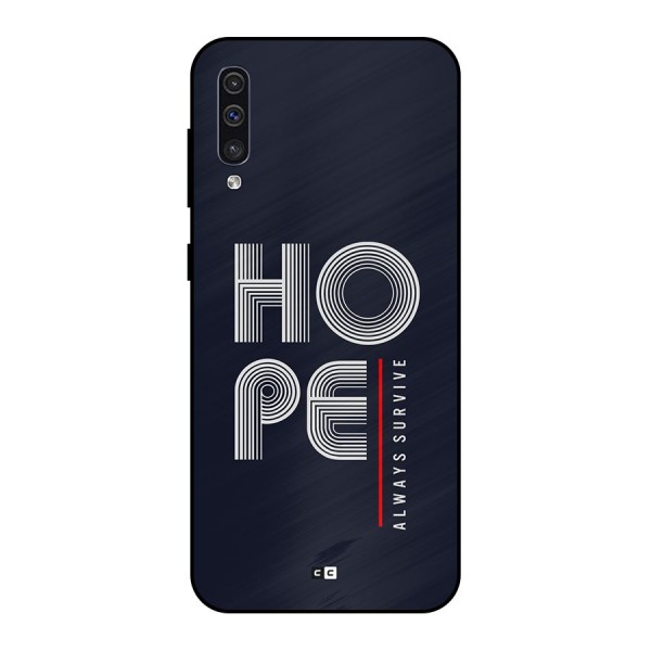 Hope Survives Metal Back Case for Galaxy A30s