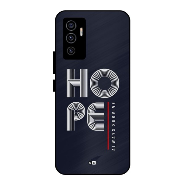 Hope Survives Metal Back Case for Vivo V23e
