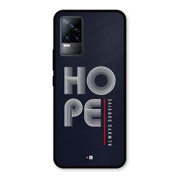 Hope Survives Metal Back Case for Vivo Y73