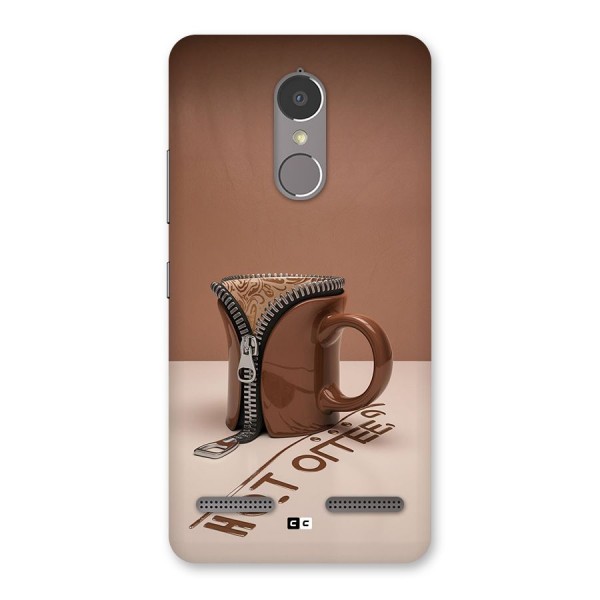 Hot Coffee Back Case for Lenovo K6 Power