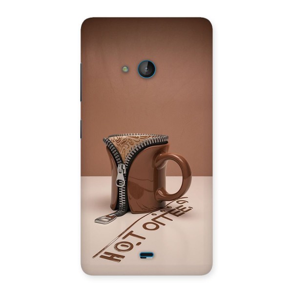 Hot Coffee Back Case for Lumia 540