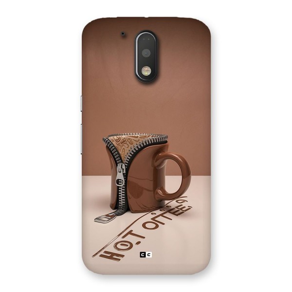 Hot Coffee Back Case for Moto G4 Plus